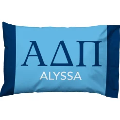 Sorority Greek Letters Pillowcase