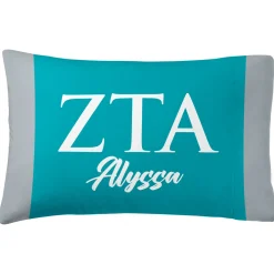 Sorority Greek Letters Pillowcase
