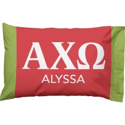 Sorority Greek Letters Pillowcase