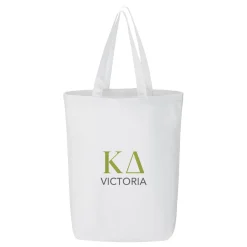 Sorority Greek Letters Tote Bag