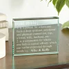 Soulmate Keepsake Glass Block