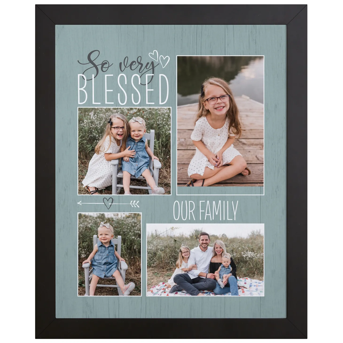 So Very Blessed Photo Canvas