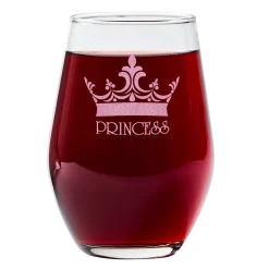 Sparkle Crown Wine Glasses