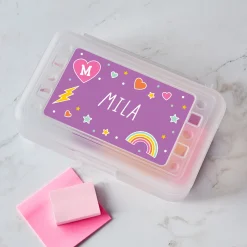 Sparkling Hearts Pencil Case