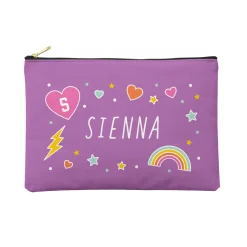 Sparkling Hearts Zipper Pouch