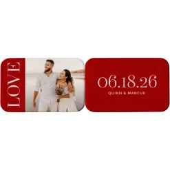 Special Date Photo Rectangle Purse Mirror