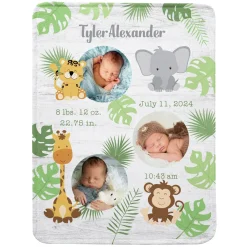 Special Day Photo Baby Blanket