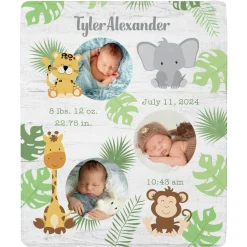Special Day Photo Baby Blanket