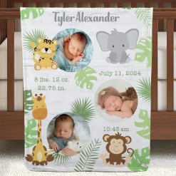 Special Day Photo Baby Blanket