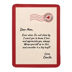 Special Delivery Photo Plush Blanket