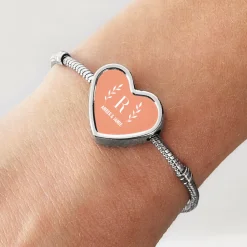 Specialty Style Heart Charm Bracelet
