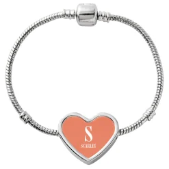 Specialty Style Heart Charm Bracelet
