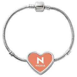 Specialty Style Heart Charm Bracelet
