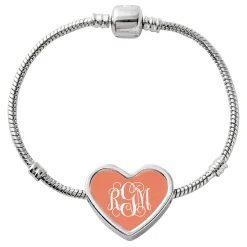 Specialty Style Heart Charm Bracelet