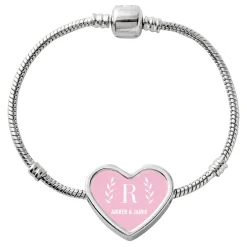 Specialty Style Heart Charm Bracelet