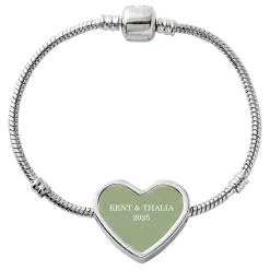 Specialty Style Heart Charm Bracelet