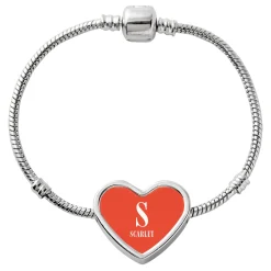 Specialty Style Heart Charm Bracelet