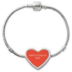 Specialty Style Heart Charm Bracelet