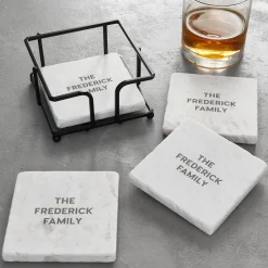 Specialty Style Marble Coasters