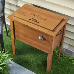 Specialty Style Wooden Beverage Cooler
