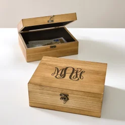 Specialty Style Wood Keepsake Box