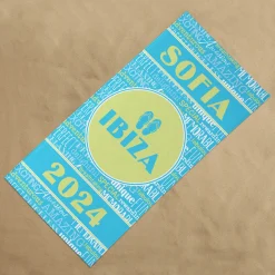 Splash of Memories Beach Towel