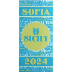 Splash of Memories Beach Towel