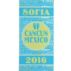 Splash of Memories Beach Towel