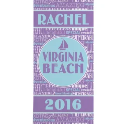 Splash of Memories Beach Towel