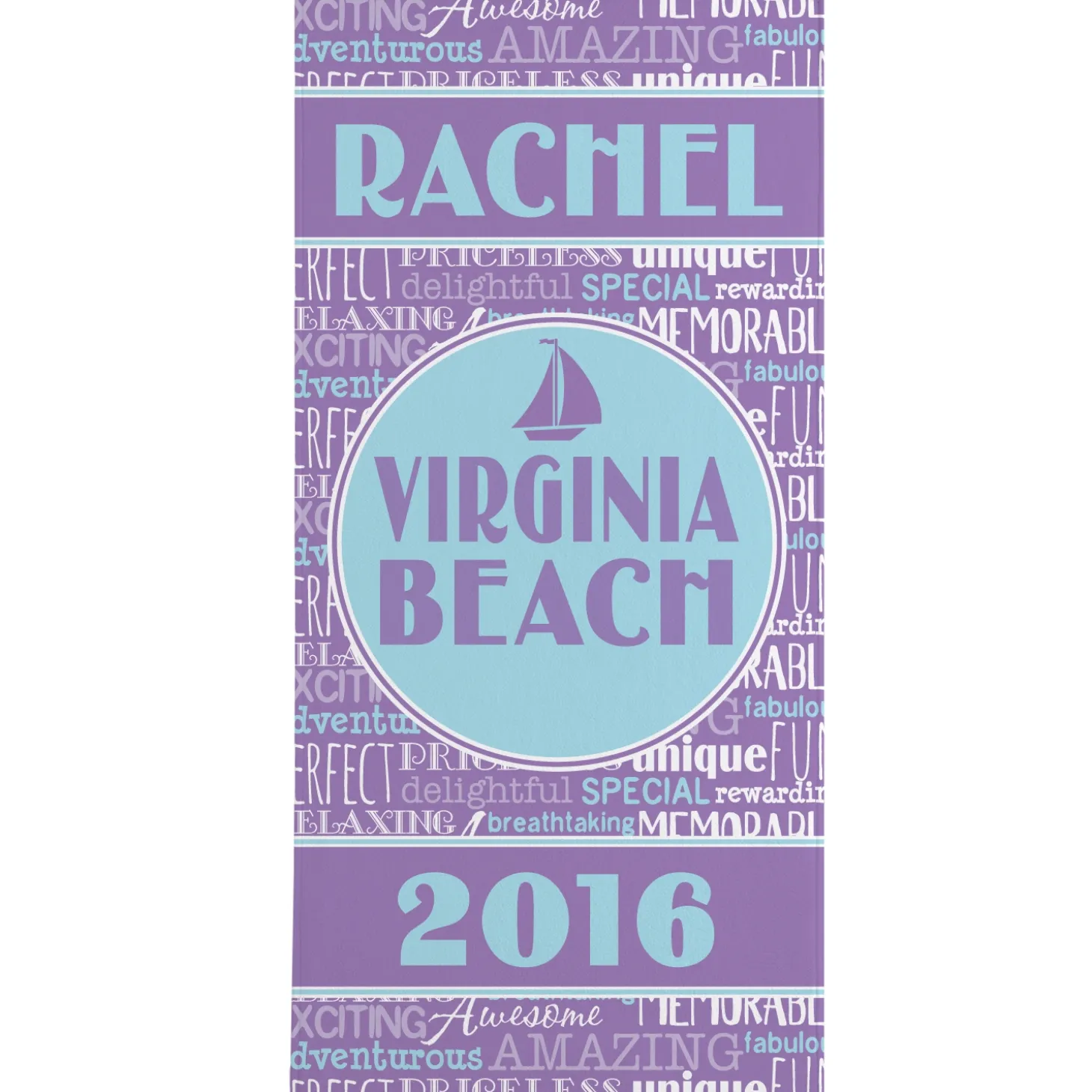 Splash of Memories Beach Towel