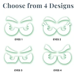 Spooky Eyes Glow-in-the-Dark Treat Bag