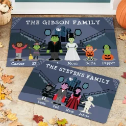 Spooky Family Doormat