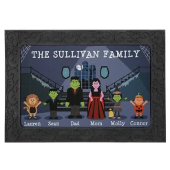 Spooky Family Doormat