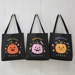 Spooky Season Pumpkin Treat Bag