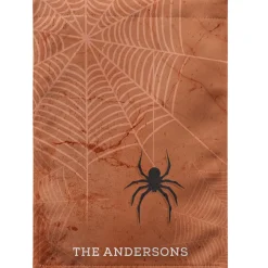 Spooky Spiderweb Garden Flag