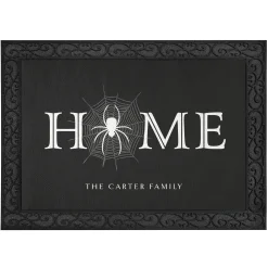 Spooky Spiderweb Home Doormat