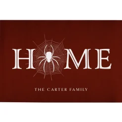Spooky Spiderweb Home Doormat