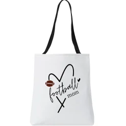 Sports Heart Tote Bag