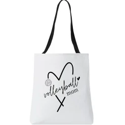Sports Heart Tote Bag