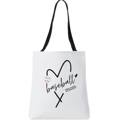 Sports Heart Tote Bag