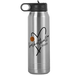 Sports Heart Water Bottle