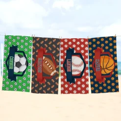 Sporty Fun Beach Towel