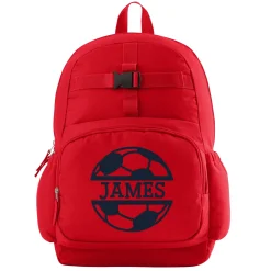 Sporty Fun Red Backpack Collection