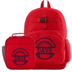 Sporty Fun Red Backpack Collection