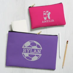 Sporty Fun Zipper Pouch