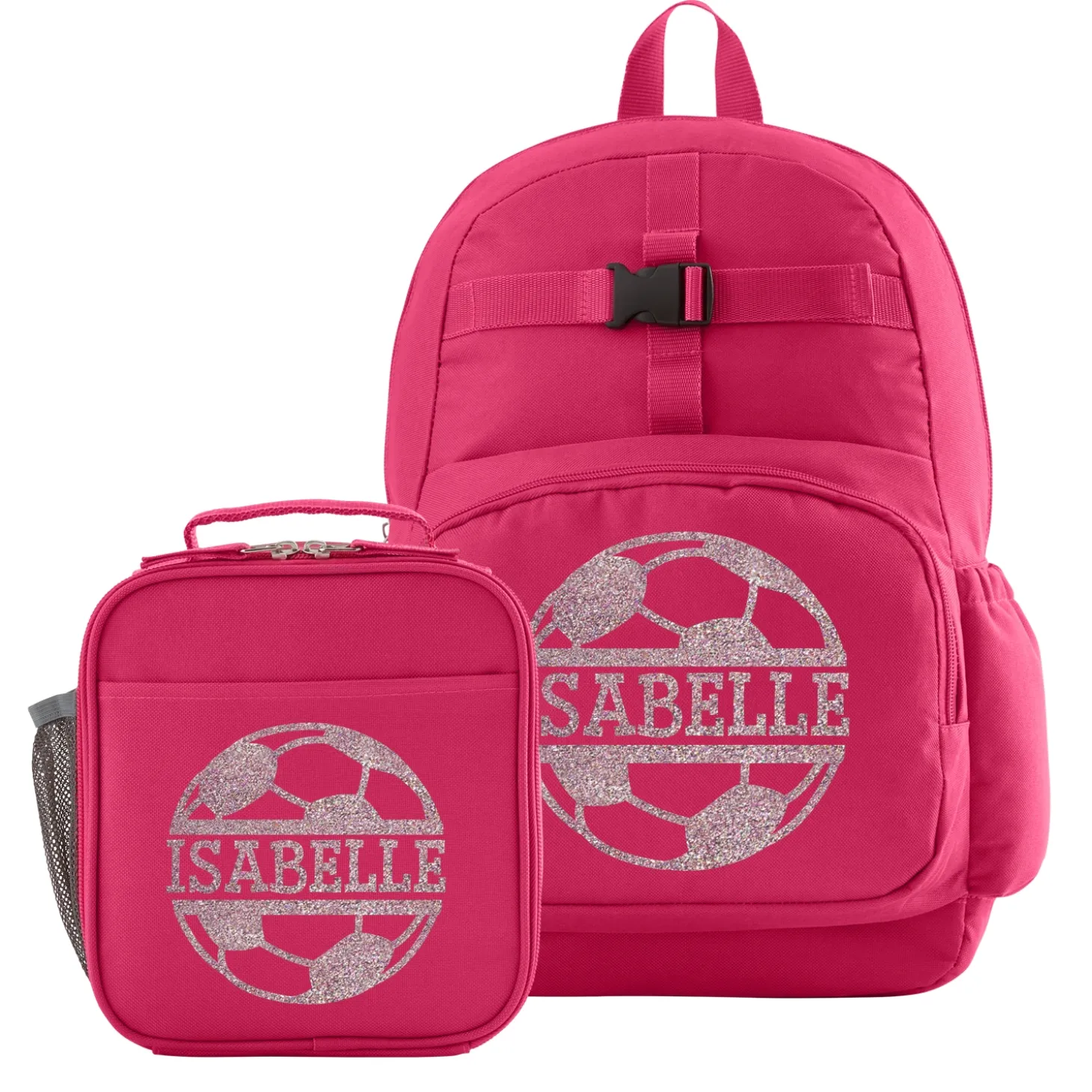Sporty Sparkle Pink Backpack Collection