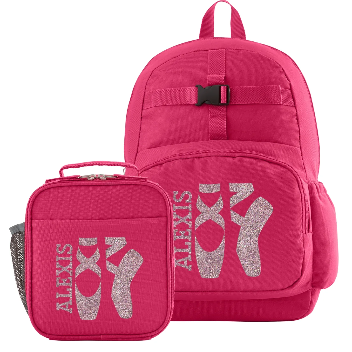 Sporty Sparkle Pink Backpack Collection