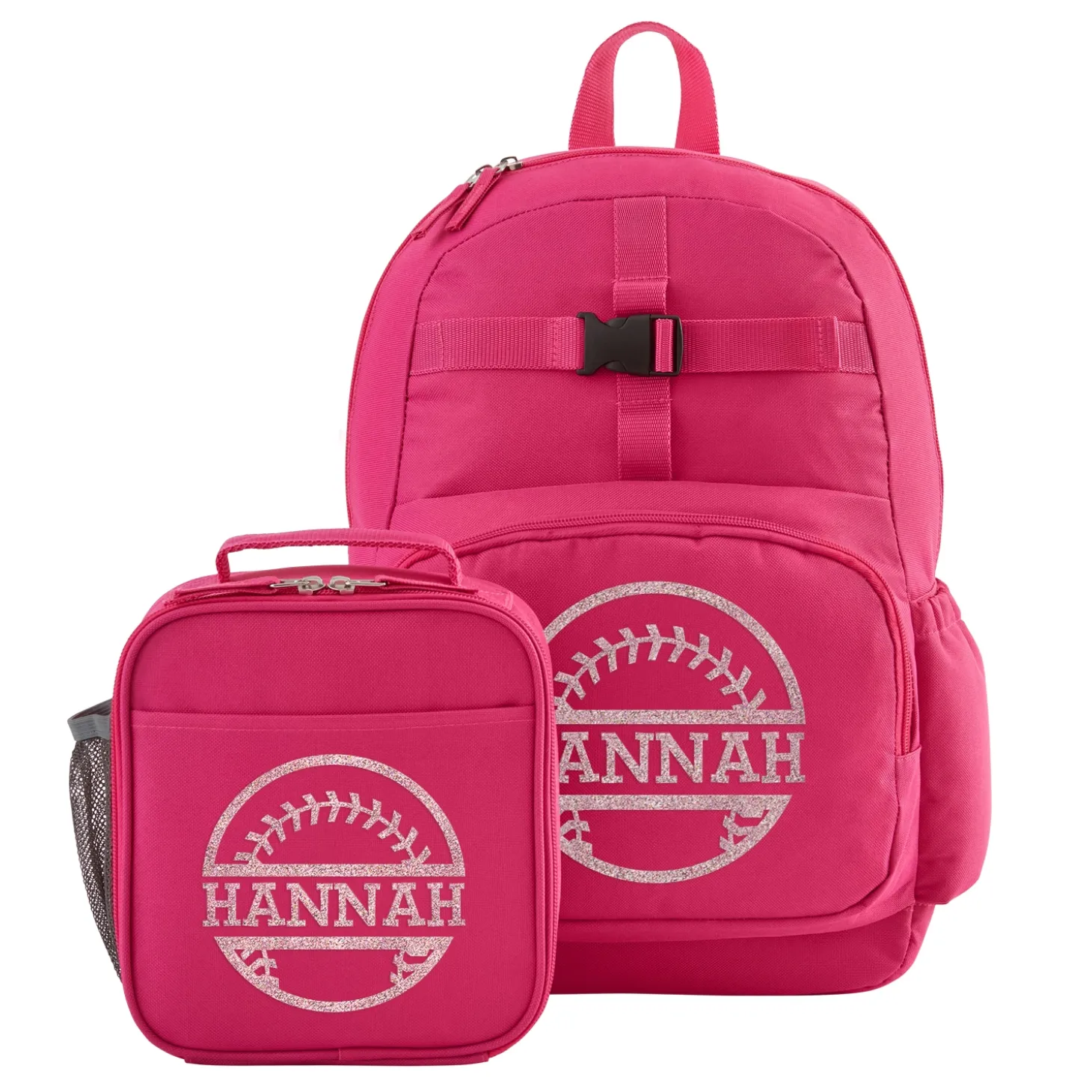 Sporty Sparkle Pink Backpack Collection
