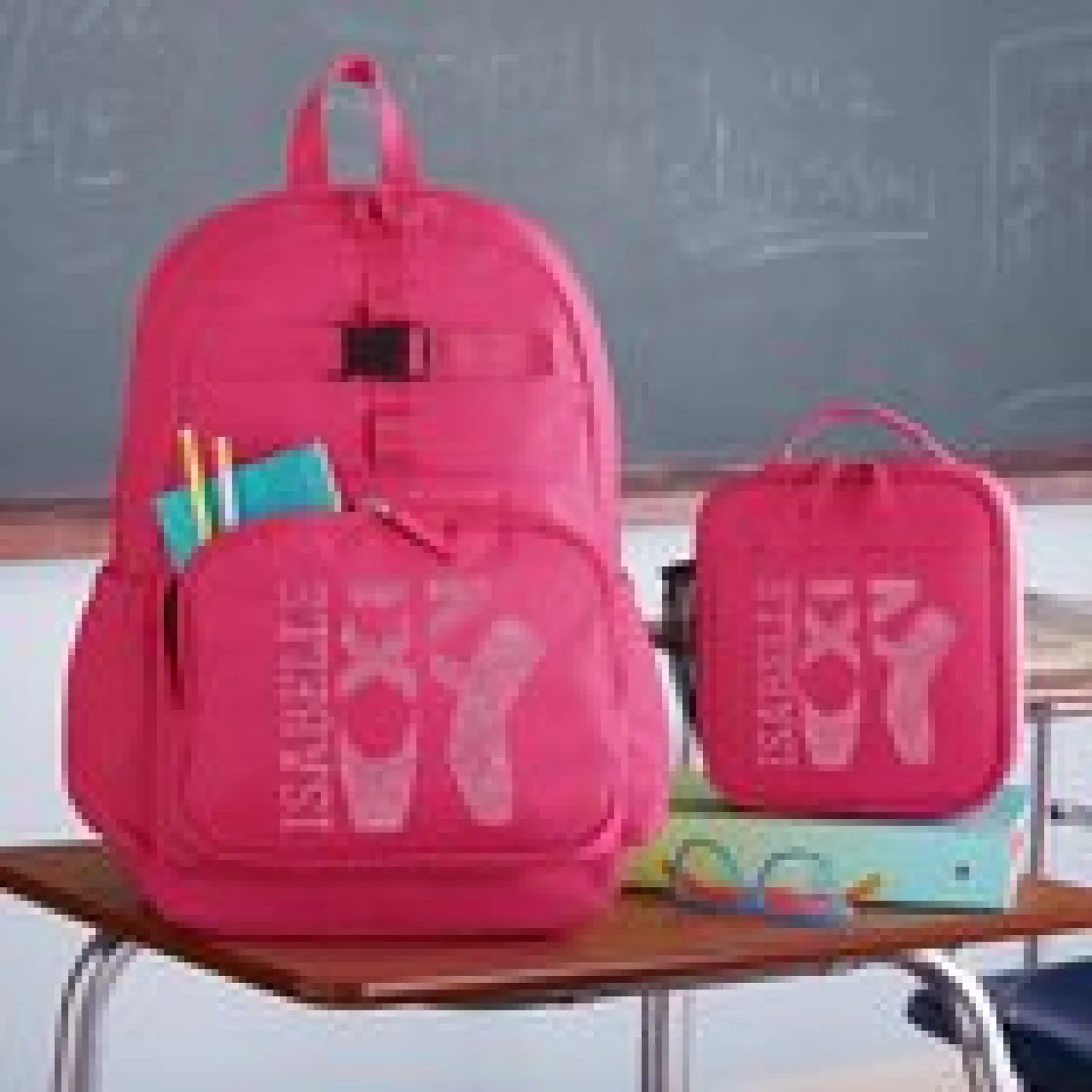 Sporty Sparkle Pink Backpack Collection