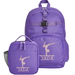 Sporty Sparkle Purple Backpack Collection